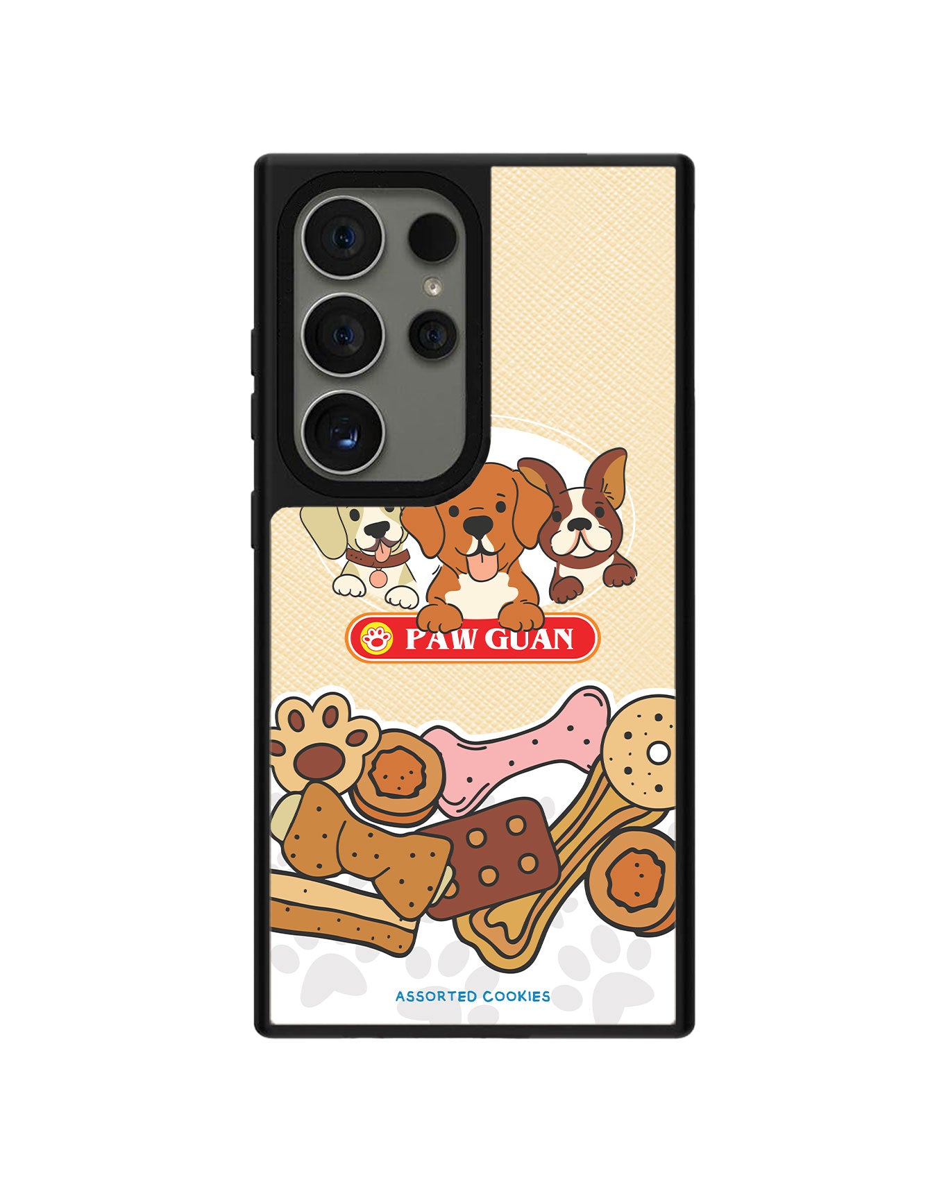 Android Leather Grip Case - Pawguan Dog