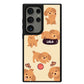 Android Leather Grip Case - Poodle Squad 1.0