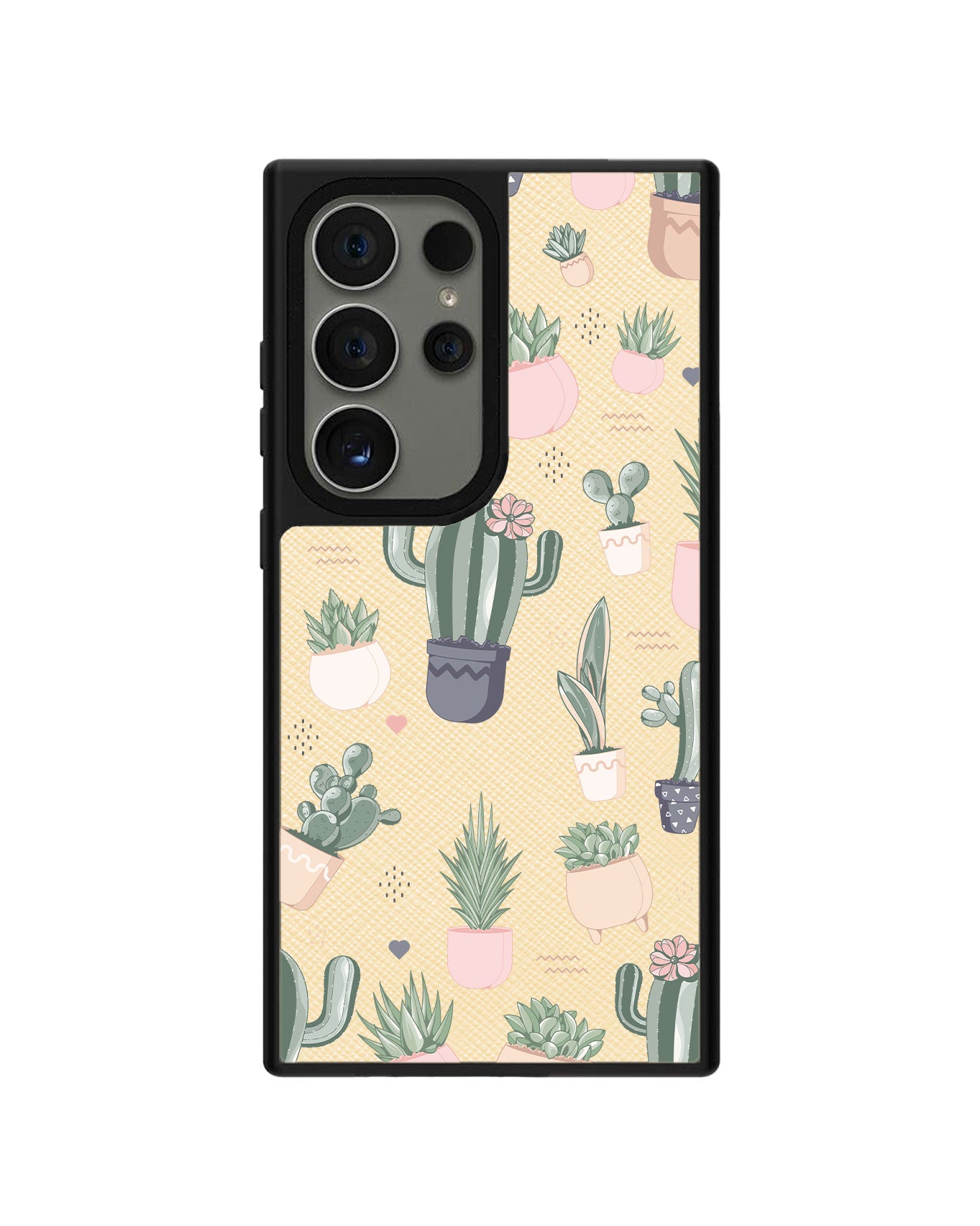 Android Leather Grip Case - Cactus 2.0