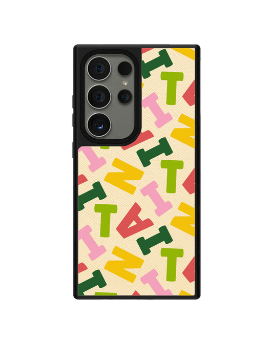 Android Leather Grip - CUSTOM MONOGRAM 3.0 Scattered 3.0