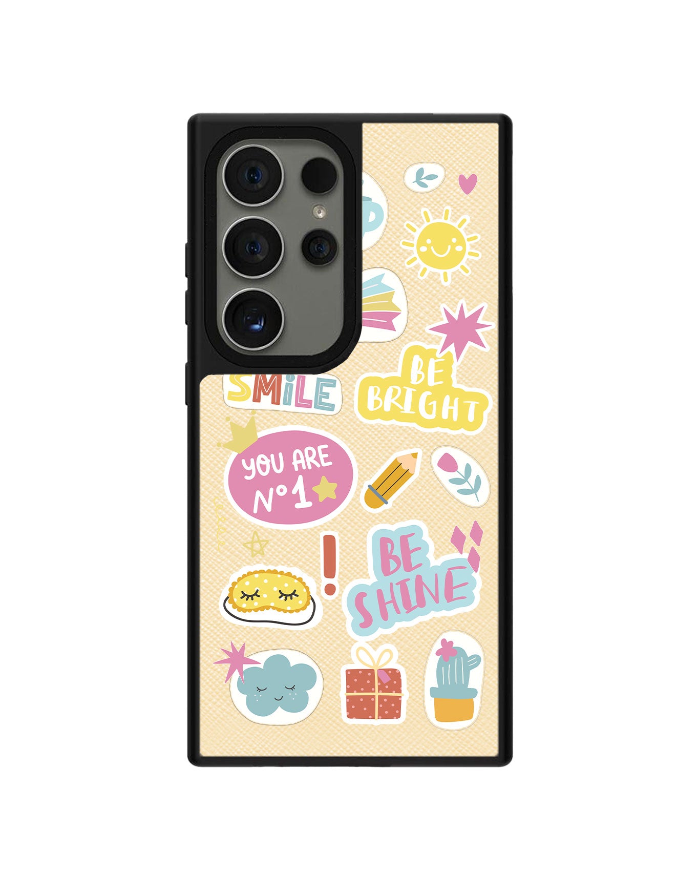 Android Leather Grip Case - Self Love Sticker Pack 3.0