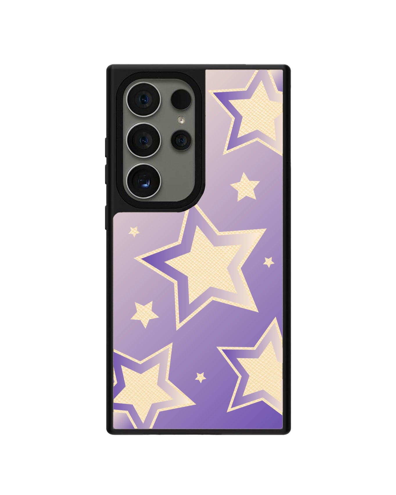 Android Leather Grip Case - Star Effect