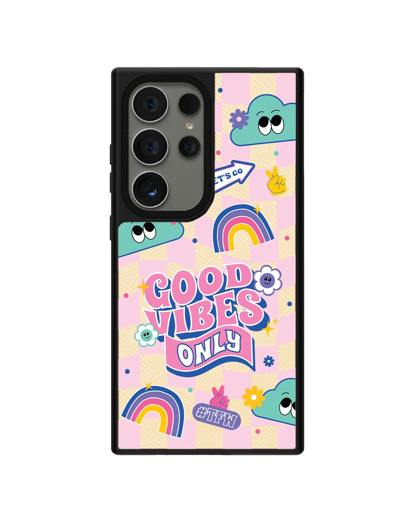 Android Leather Grip Case - TFW (Good Vibes)