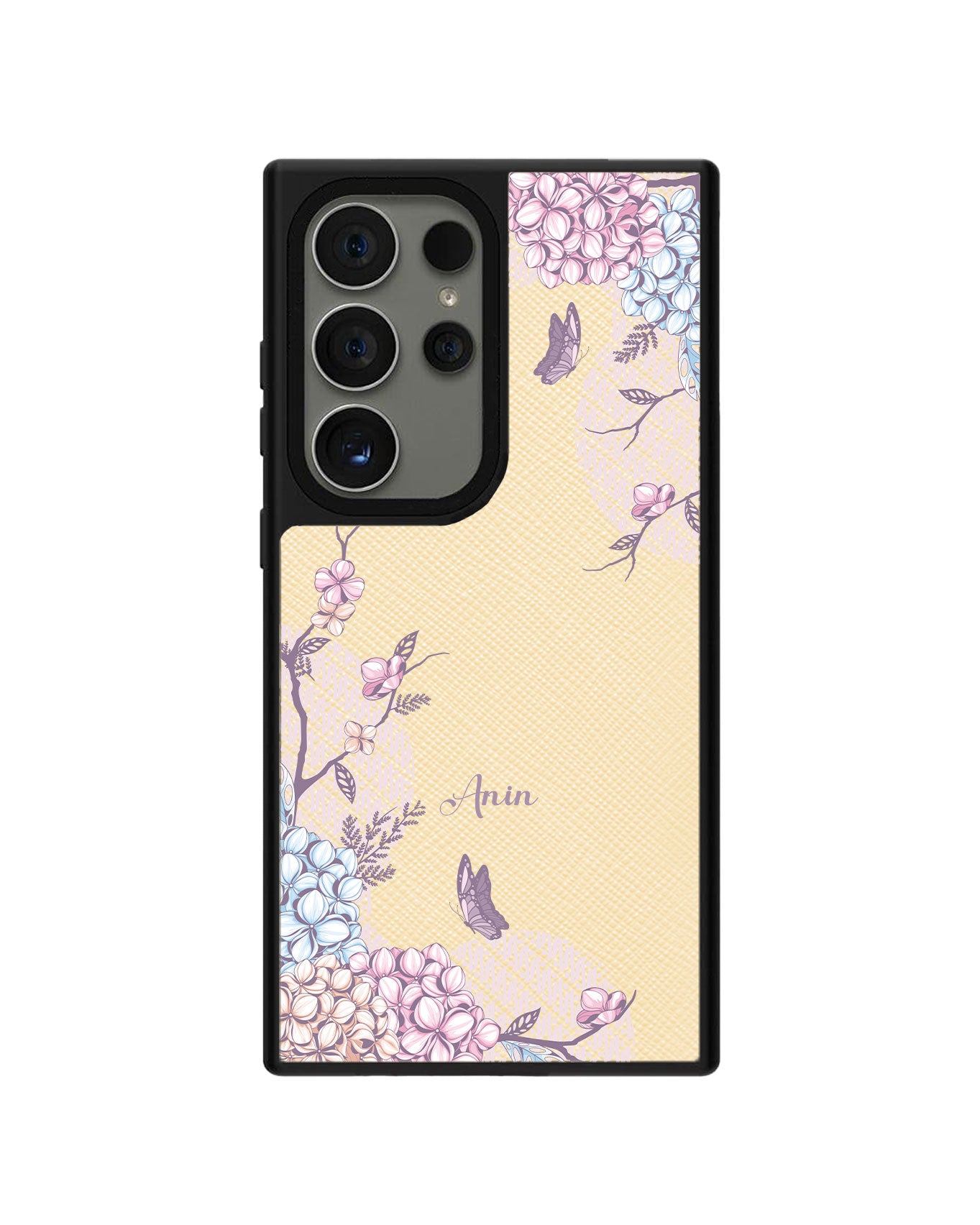 Android Leather Grip Case - Batik Florals