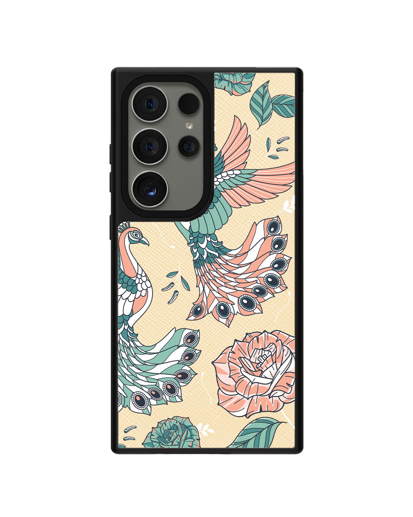 Android Leather Grip Case - Bird of Paradise 3.0