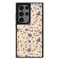 Android Leather Grip Case - Sketchy Flower 4.0