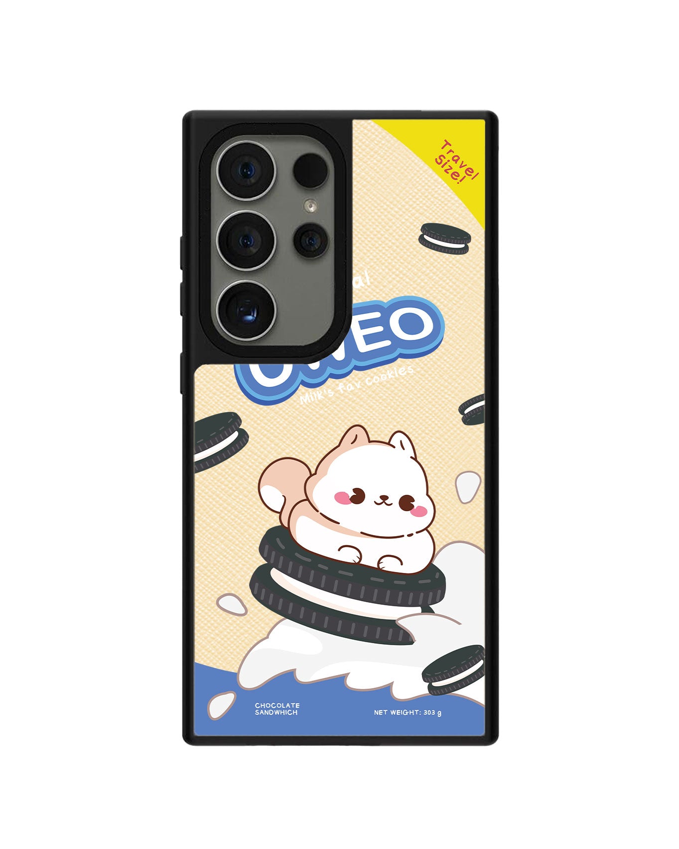 Android Leather Grip Case - Oweo Dog