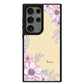 Android Leather Grip Case - Pink Blossom