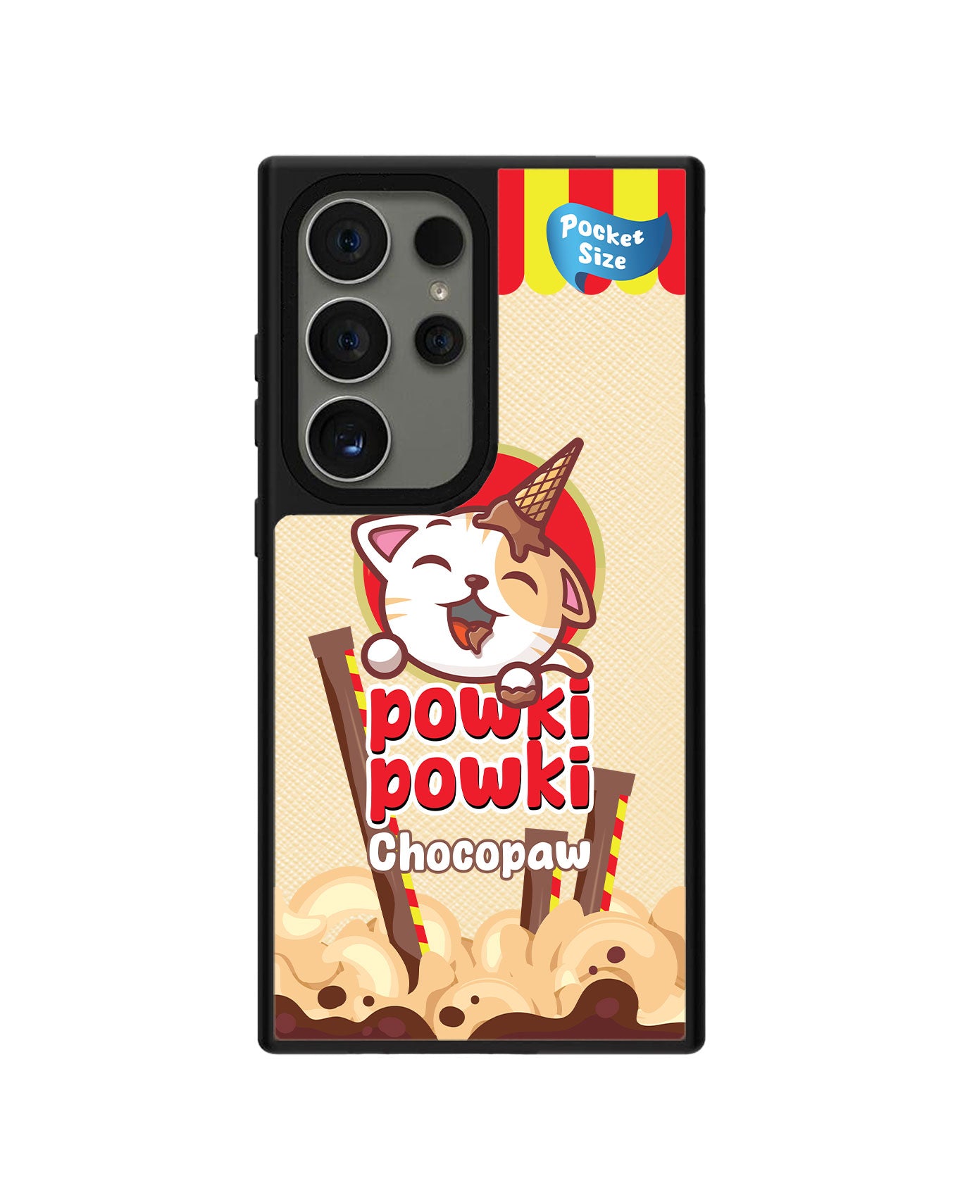 Android Leather Grip Case - Powki Powki