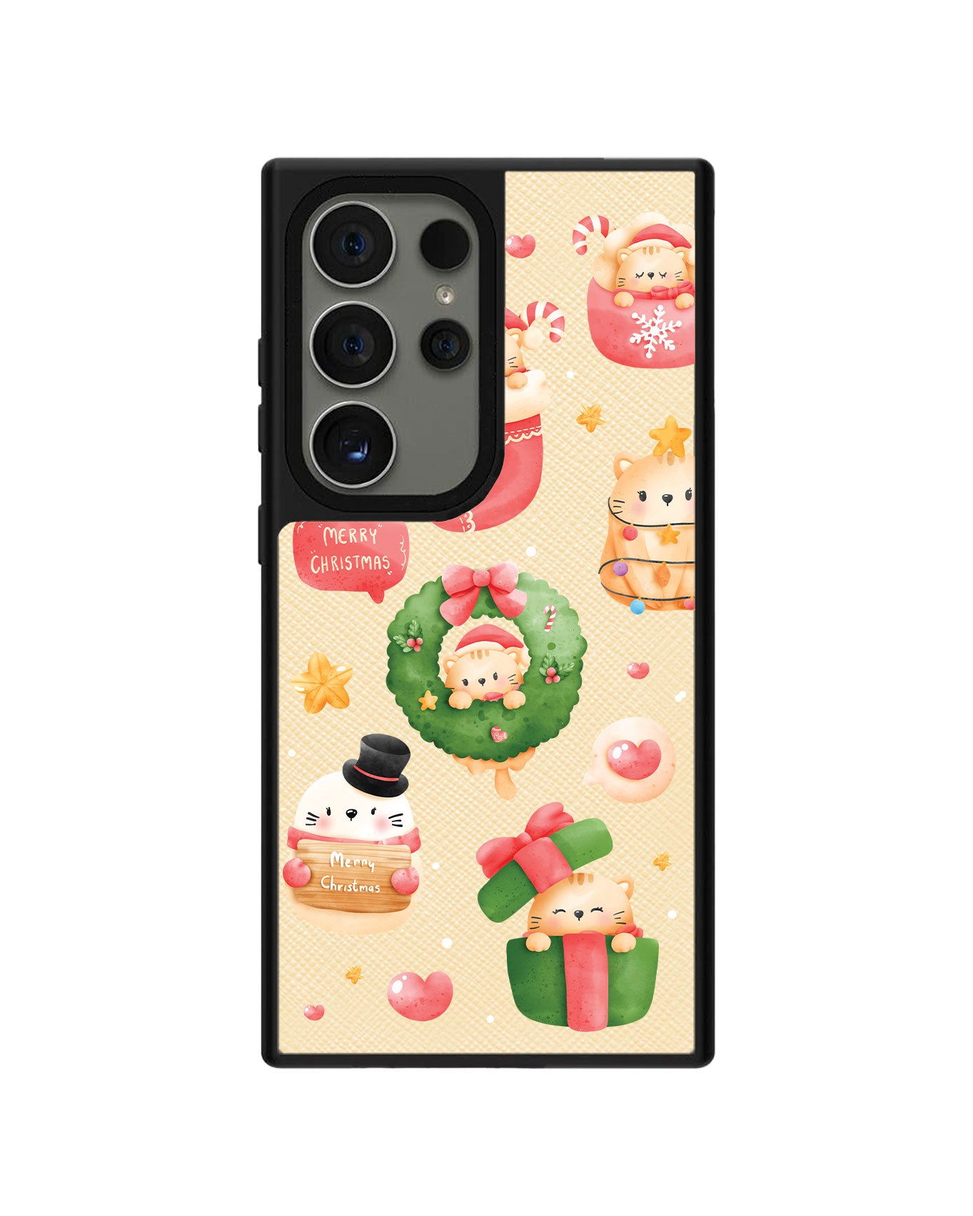 Android Leather Grip Case - Storybook Christmas 1.0