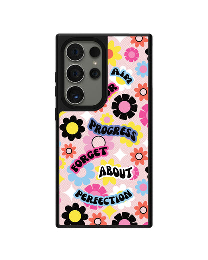 Android Leather Grip - Aim Progress Not Perfection