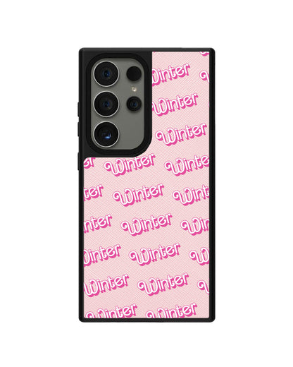 Android Leather Grip - Barbie Monogram