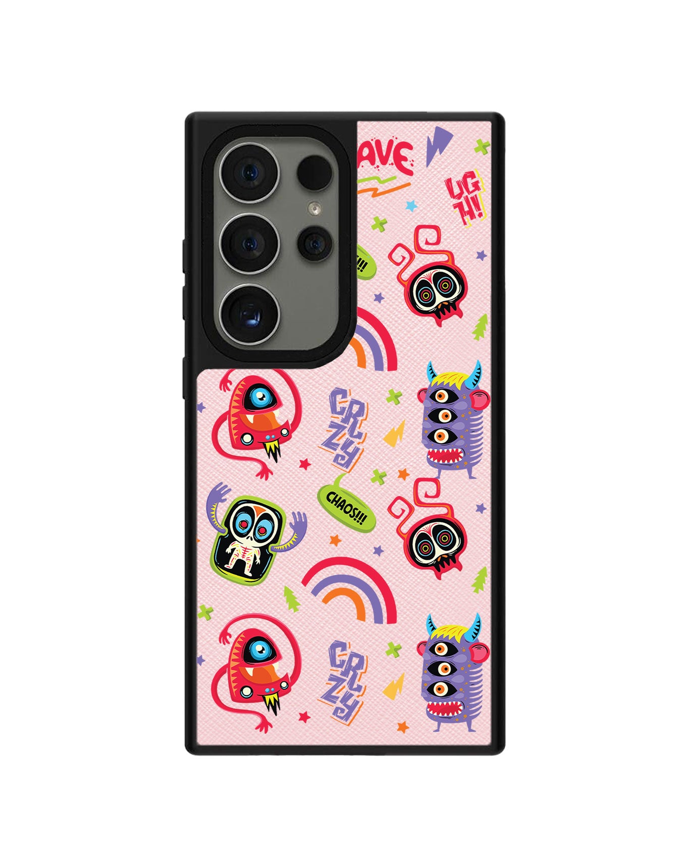 Android Leather Grip Case - Baby Monster