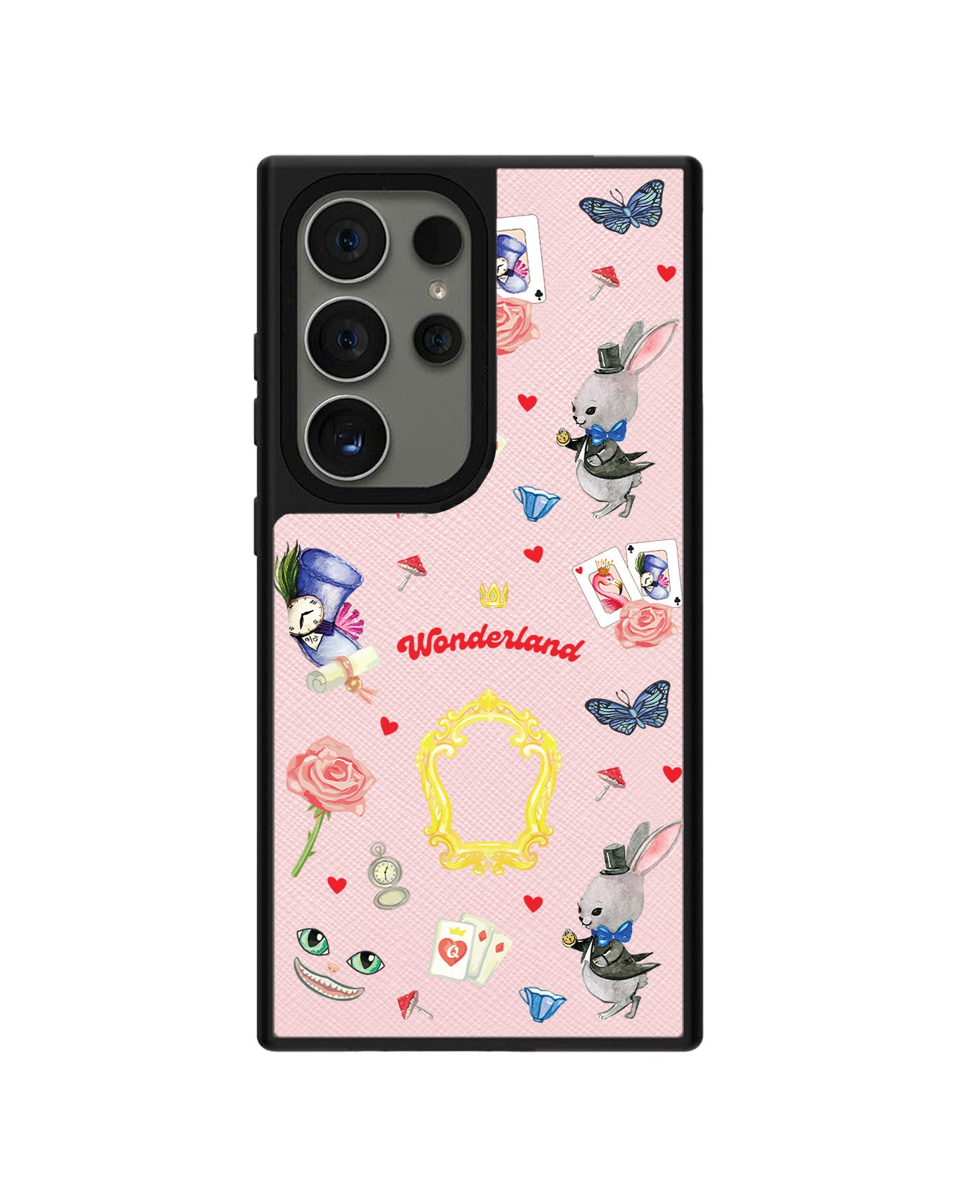 Android Leather Grip Case - Wonderland