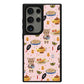 Android Leather Grip Case - Cooking Cat