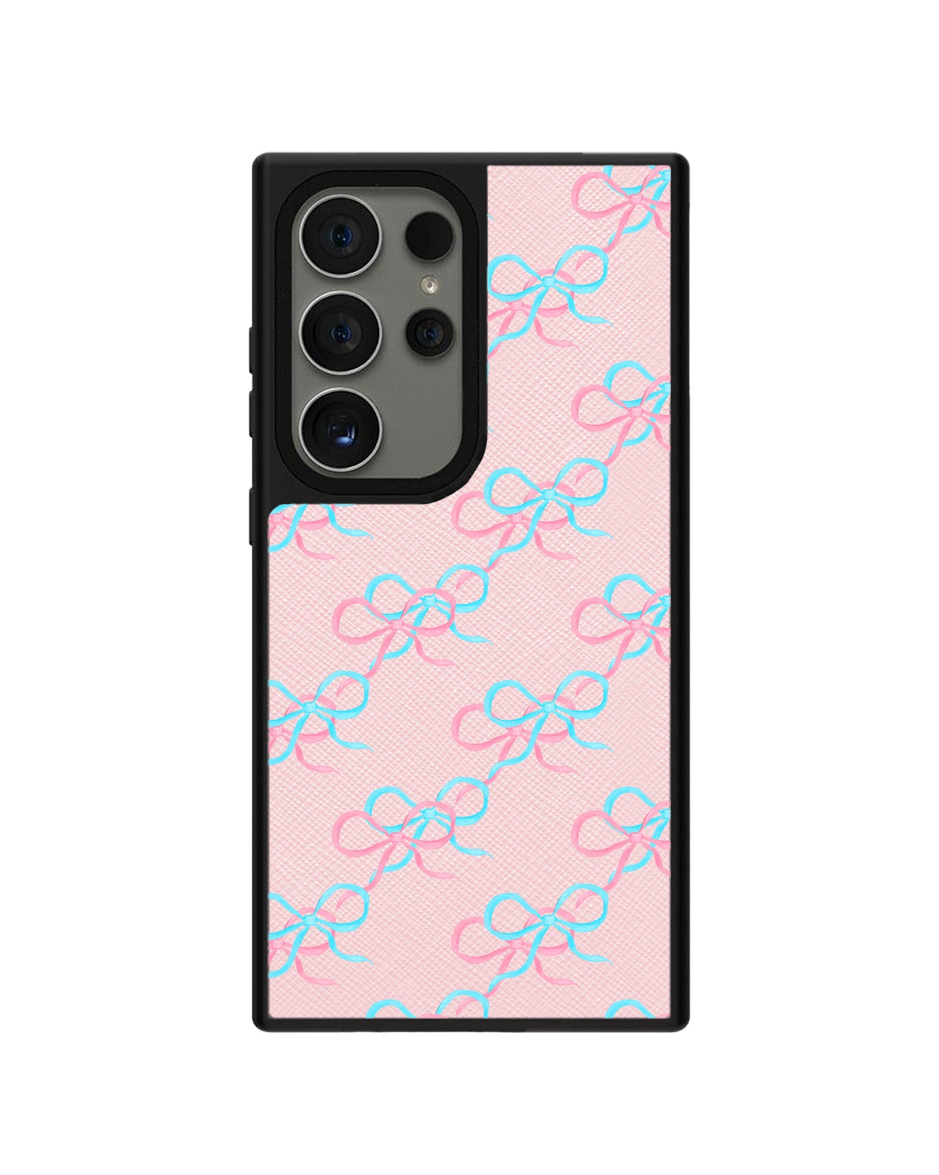 Android Leather Grip - Coquette Overlap Bow