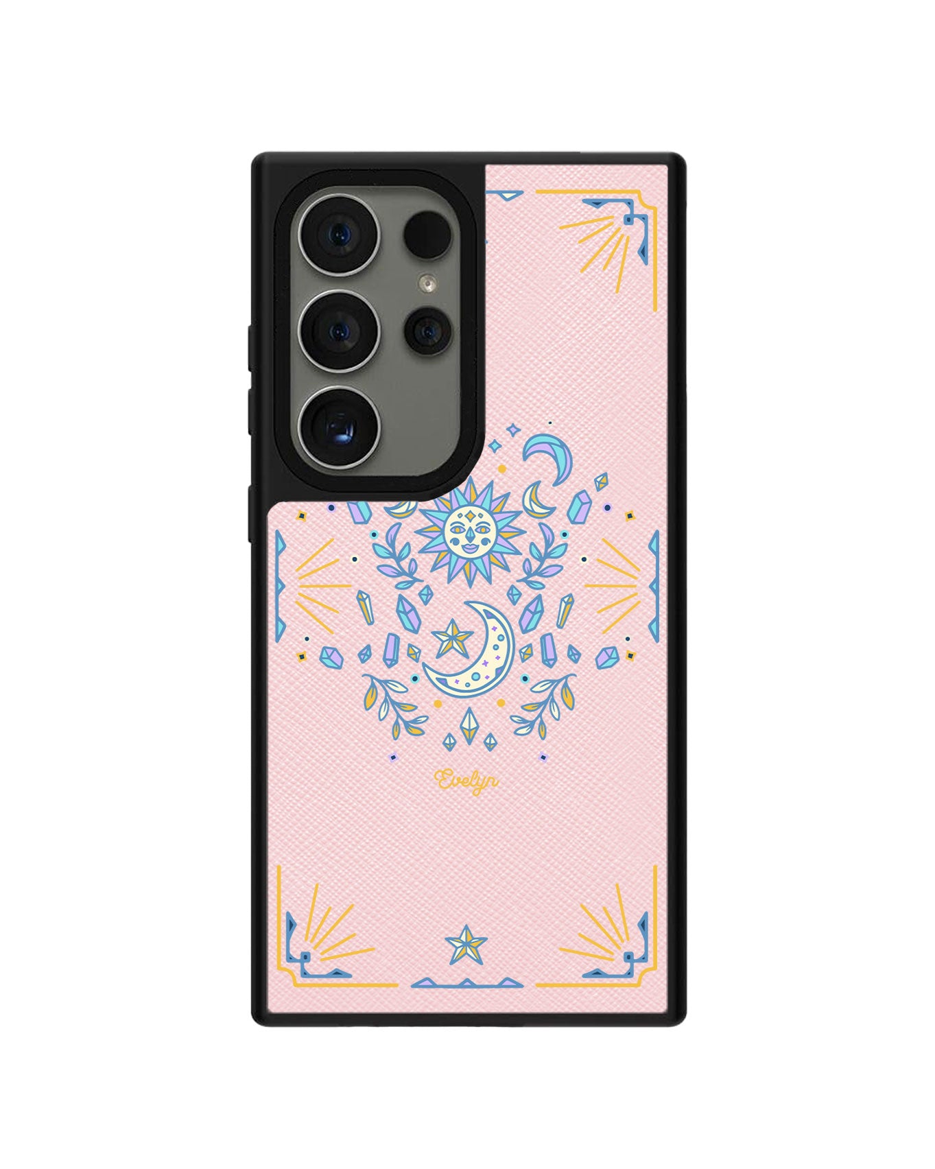 Android Leather Grip Case - Cosmic Dream