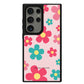 Android Leather Grip Case - Daisy Delight