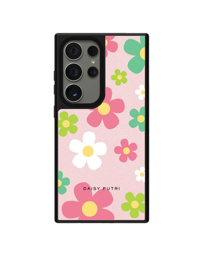 Android Leather Grip - Daisy Wild
