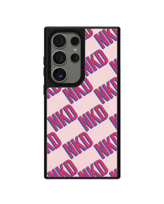 Android Leather Grip - CUSTOM MONOGRAM 3.0 Diagonal Initial 2.0