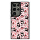 Android Leather Grip Case - Flowery Faces