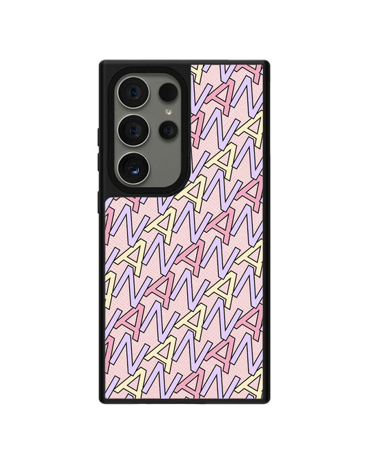 Android Leather Grip - CUSTOM MONOGRAM 3.0 Initial 5.0