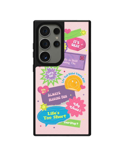 Android Leather Grip - Life's Too Short