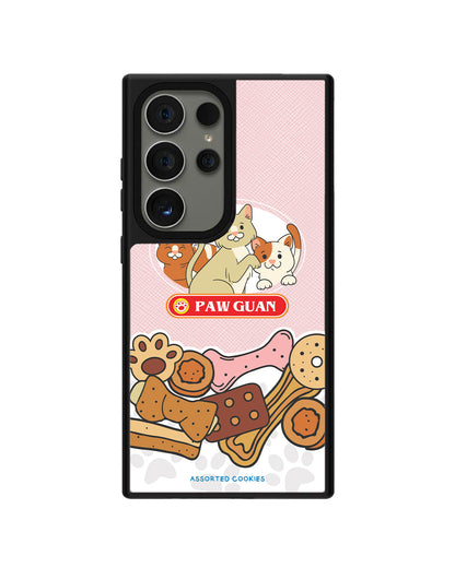 Android Leather Grip - Pawguan Cat