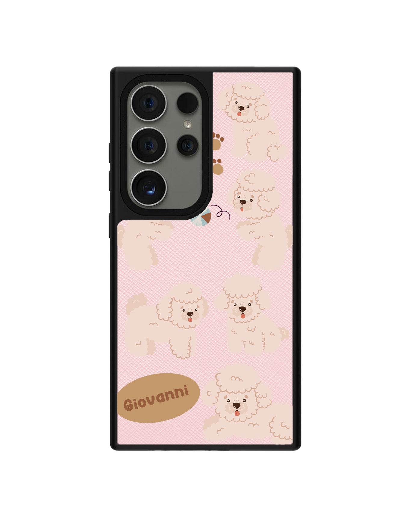 Android Leather Grip Case - Poodle Squad 2.0