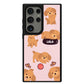 Android Leather Grip Case - Poodle Squad 1.0