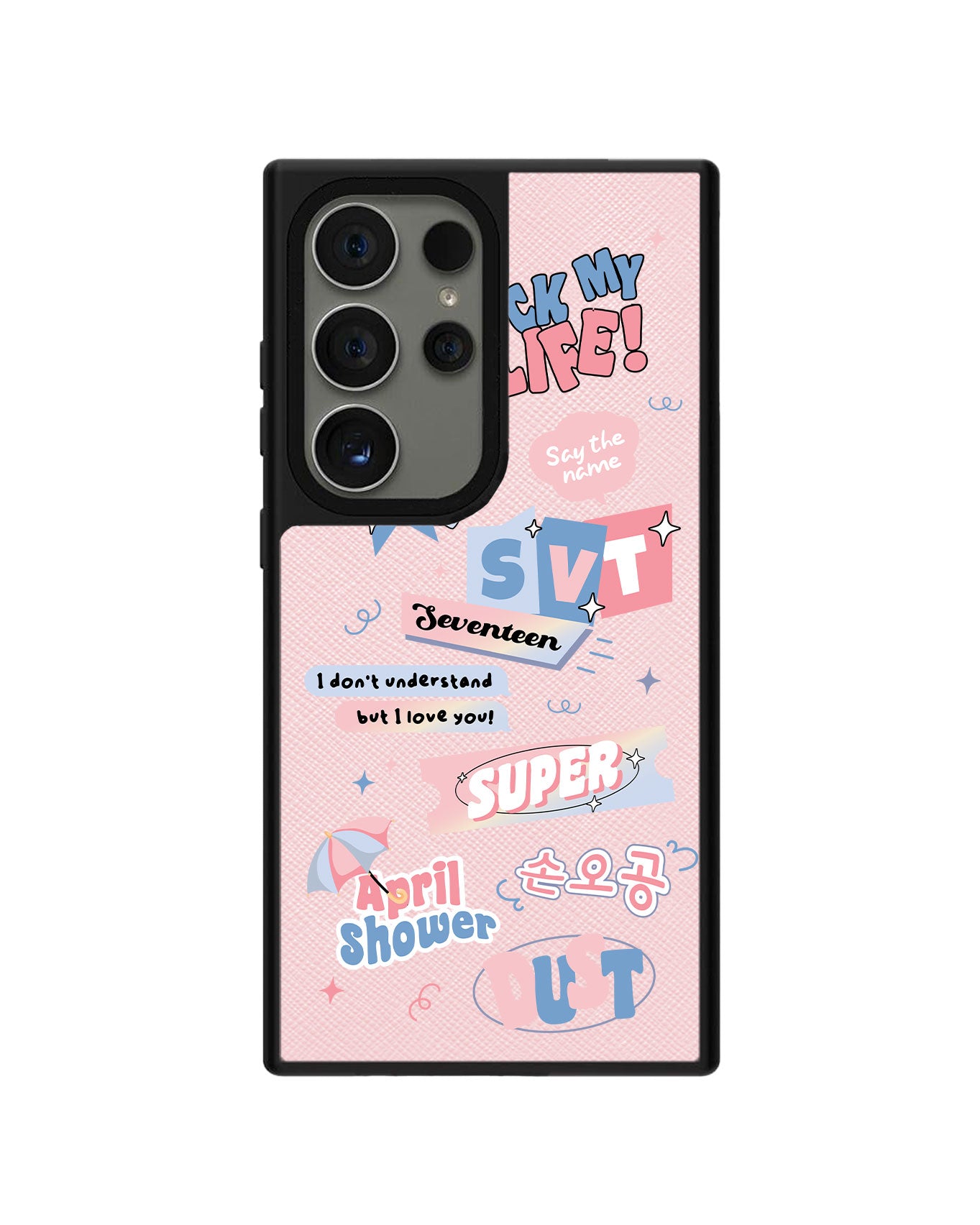 Android Leather Grip Case - Seventeen Super