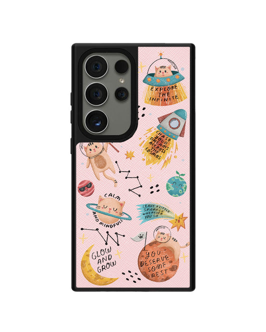 Android Leather Grip - Spaceship