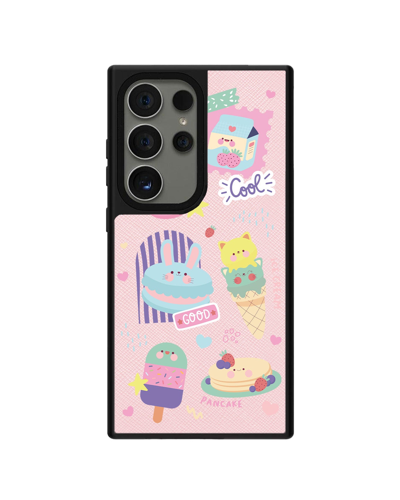 Android Leather Grip Case - Sweet Cafe