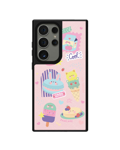 Android Leather Grip - Sweet Cafe
