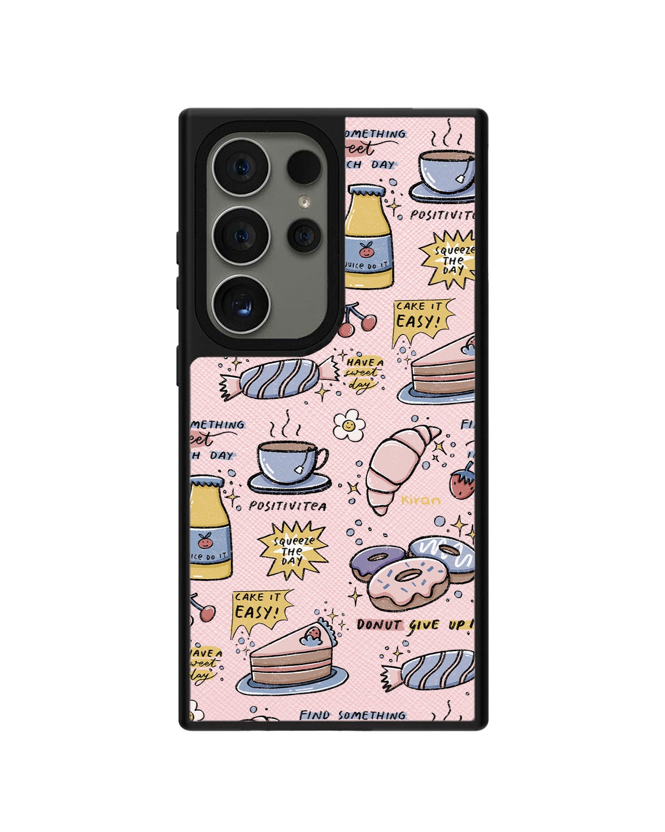 Android Leather Grip Case - Sweets