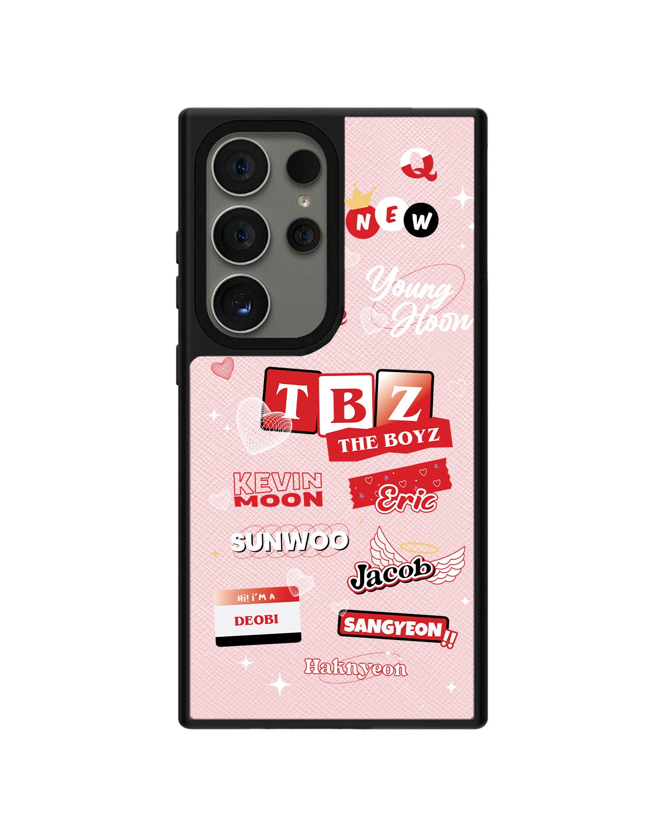 Android Leather Grip Case - The Boyz Members