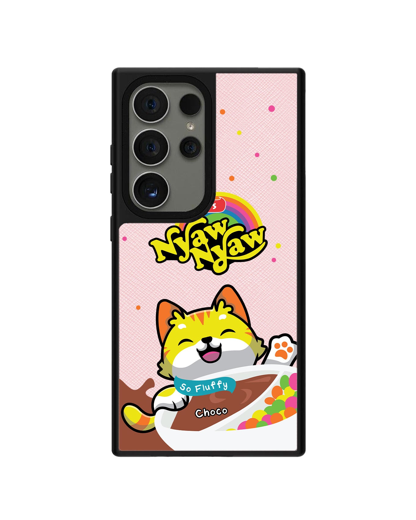 Android Leather Grip Case - Nyaw Nyaw