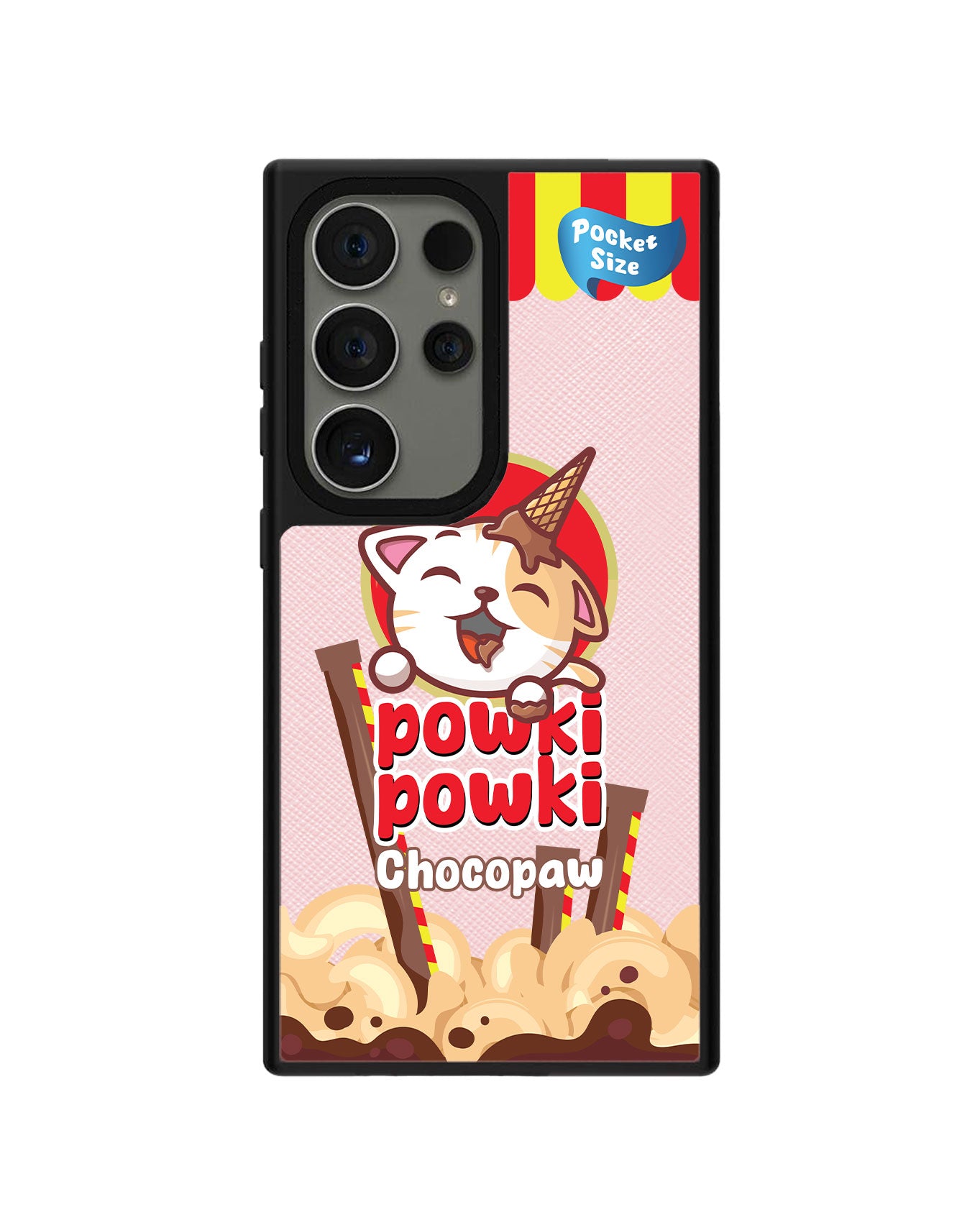 Android Leather Grip Case - Powki Powki