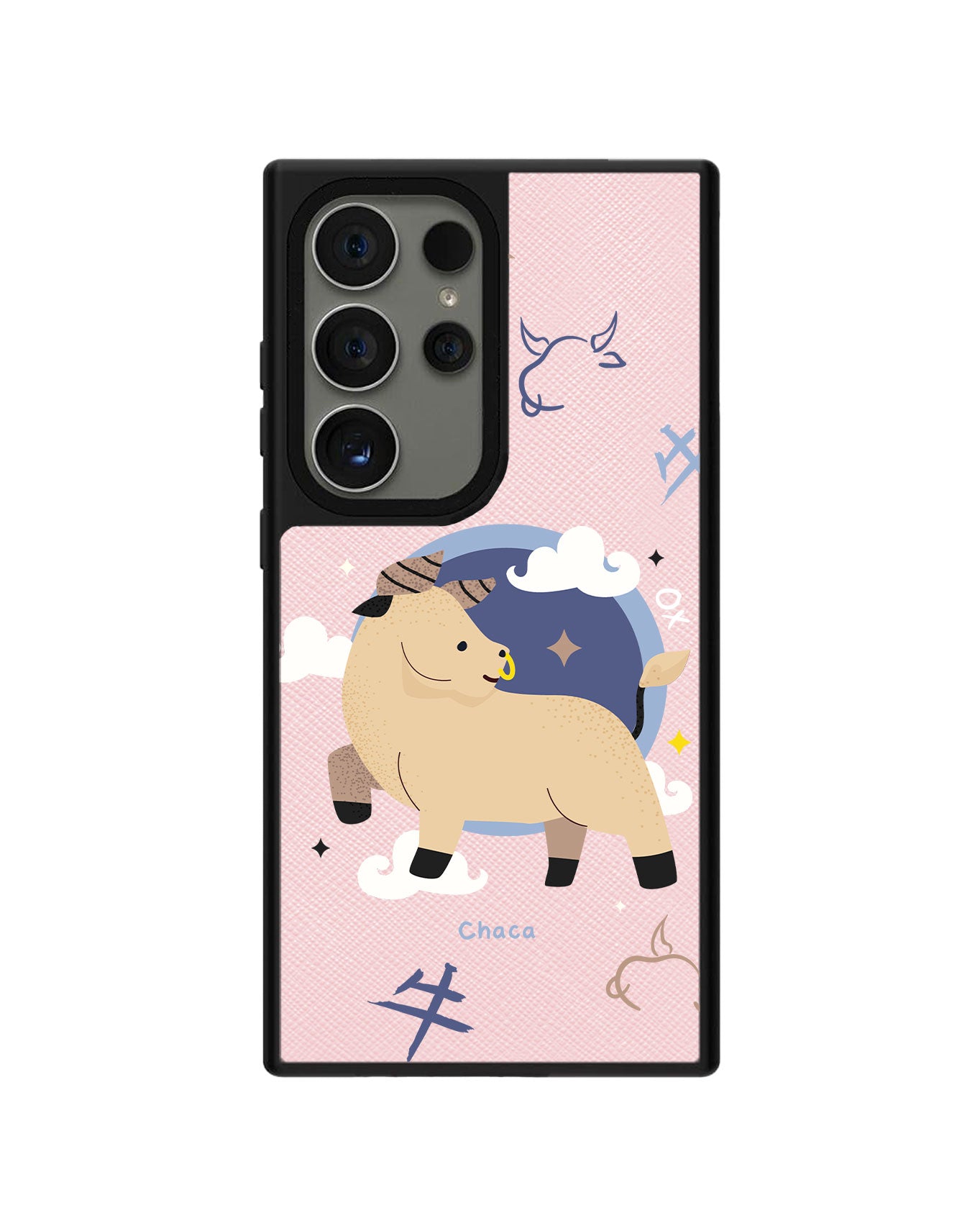 Android Leather Grip Case - Ox (Shio / Chinese Zodiac)