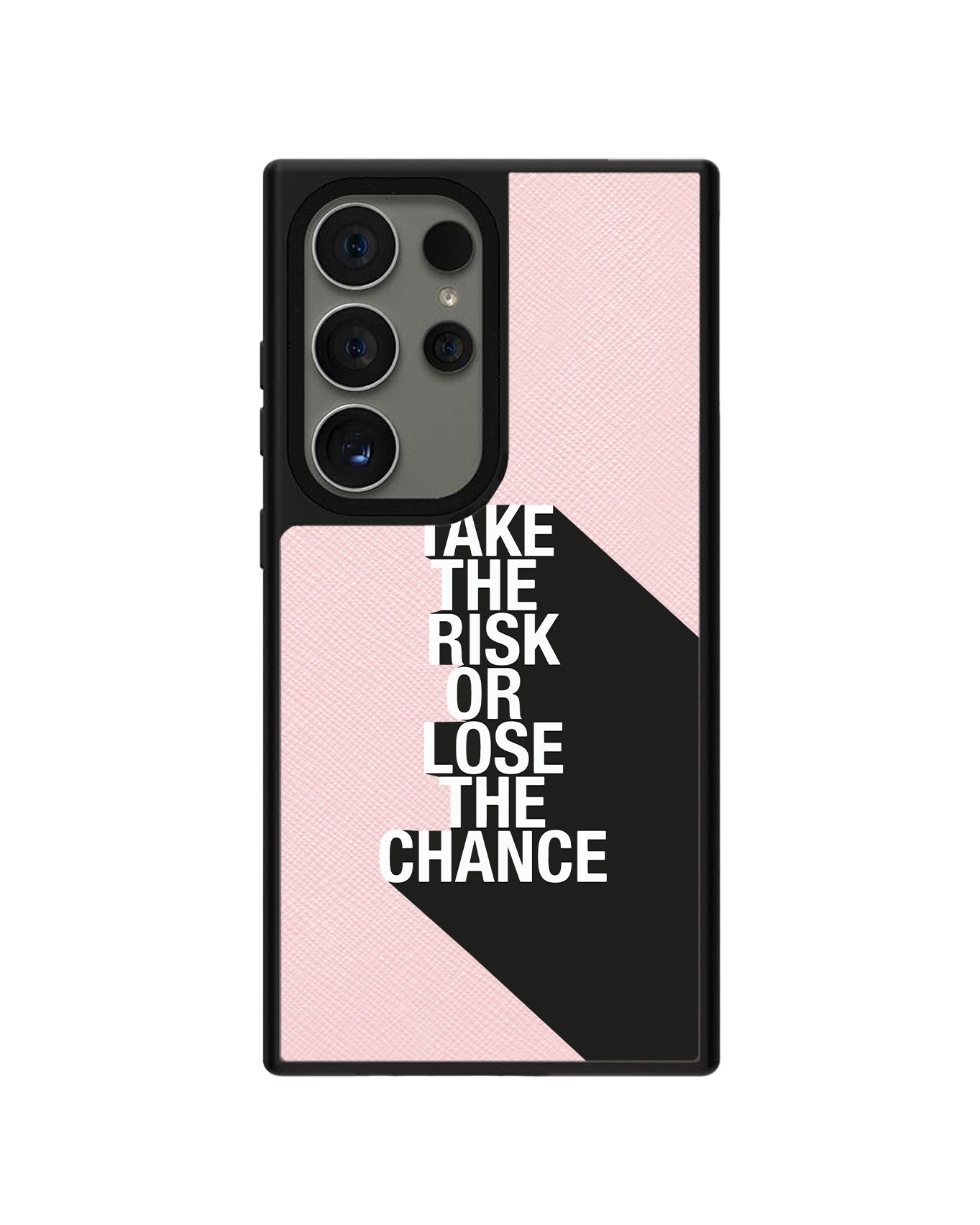 Android Leather Grip Case - Take The Risk