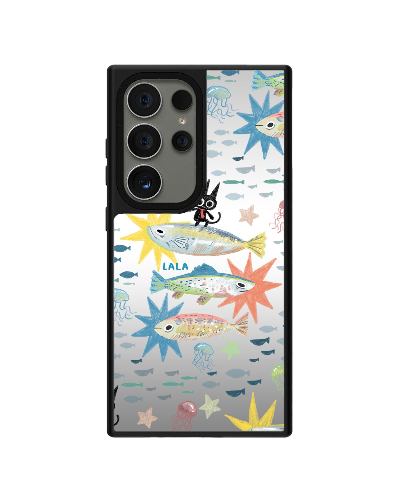 Android Mirror Grip Case - The Fish Surfer