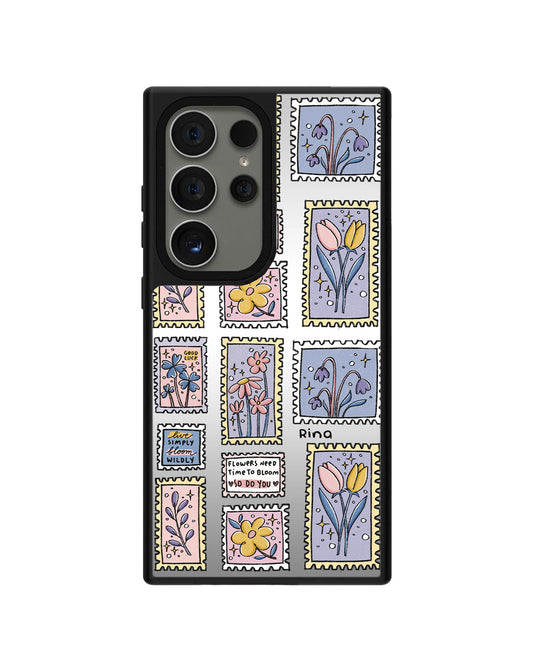 Android Mirror Grip Case - Time to Bloom