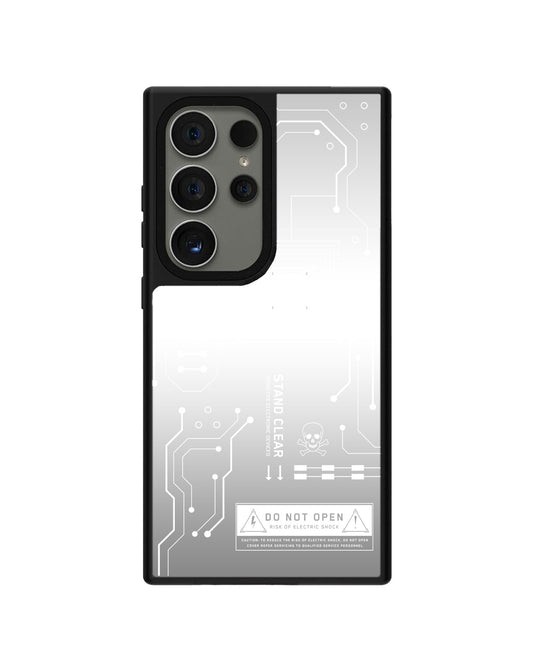 Android Mirror Grip - Circuit White