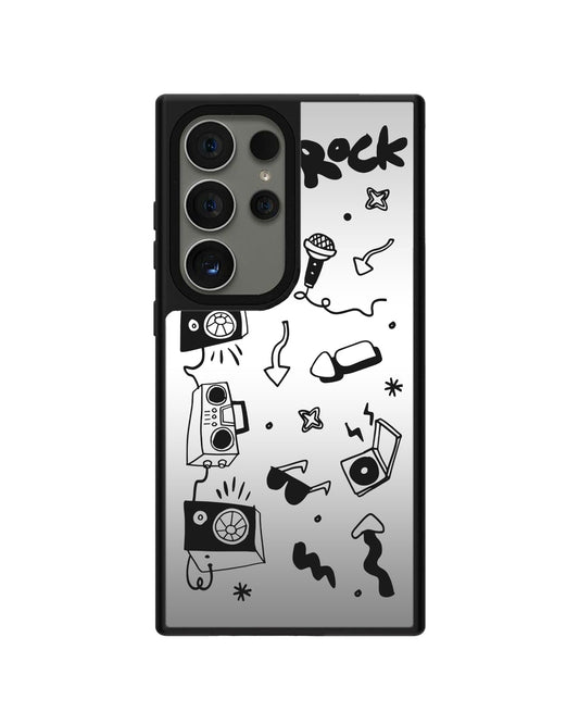 Android Mirror Grip - Rock n Roll Black