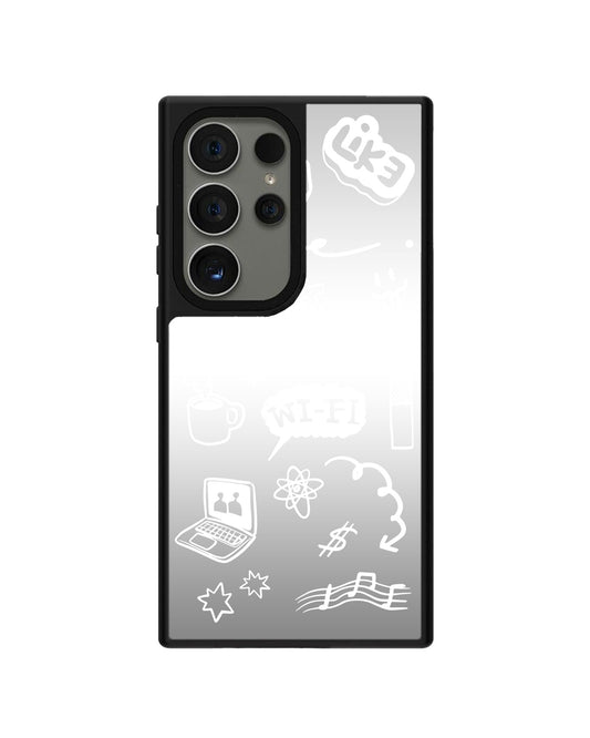 Android Mirror Grip - Social White