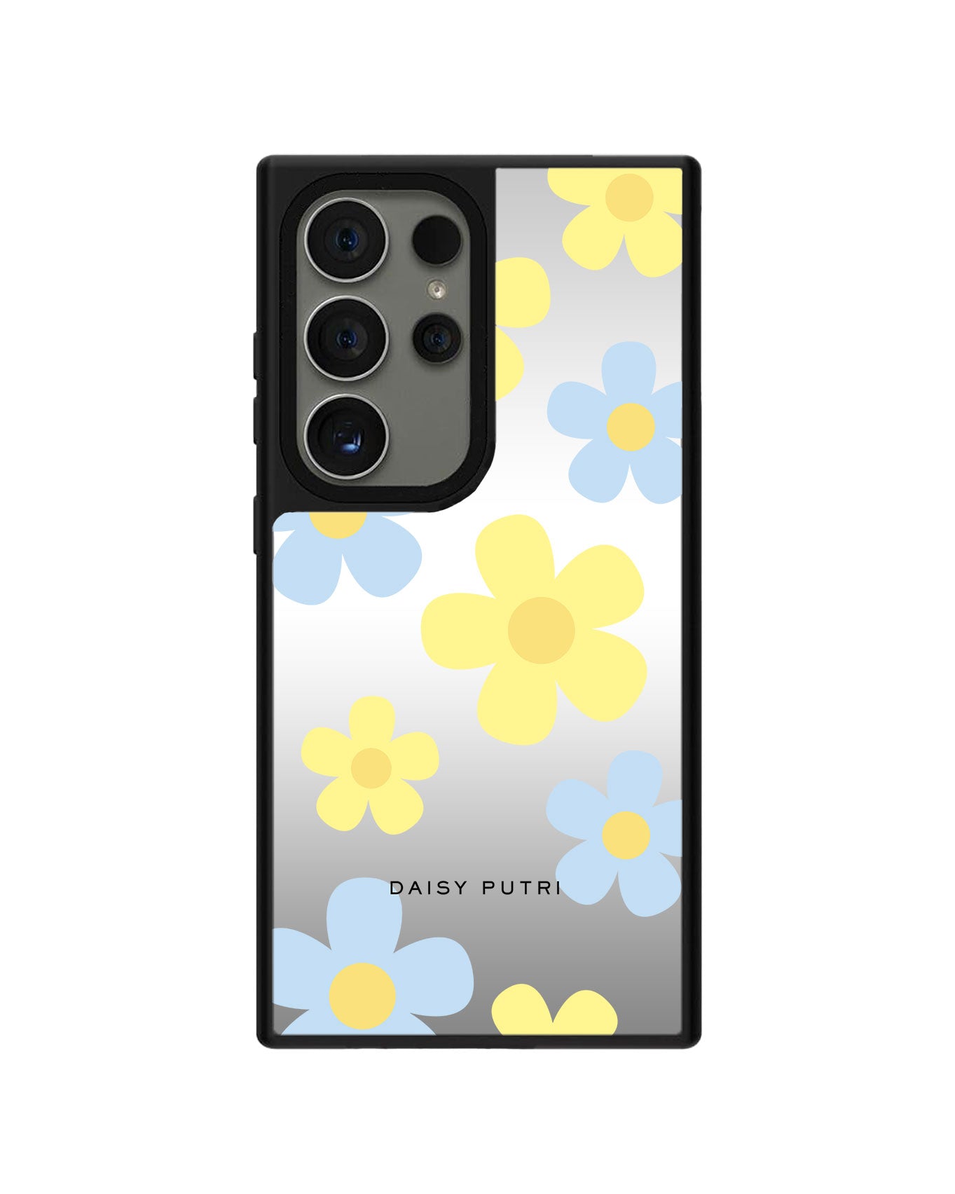 Android Mirror Grip Case - Daisy Skies