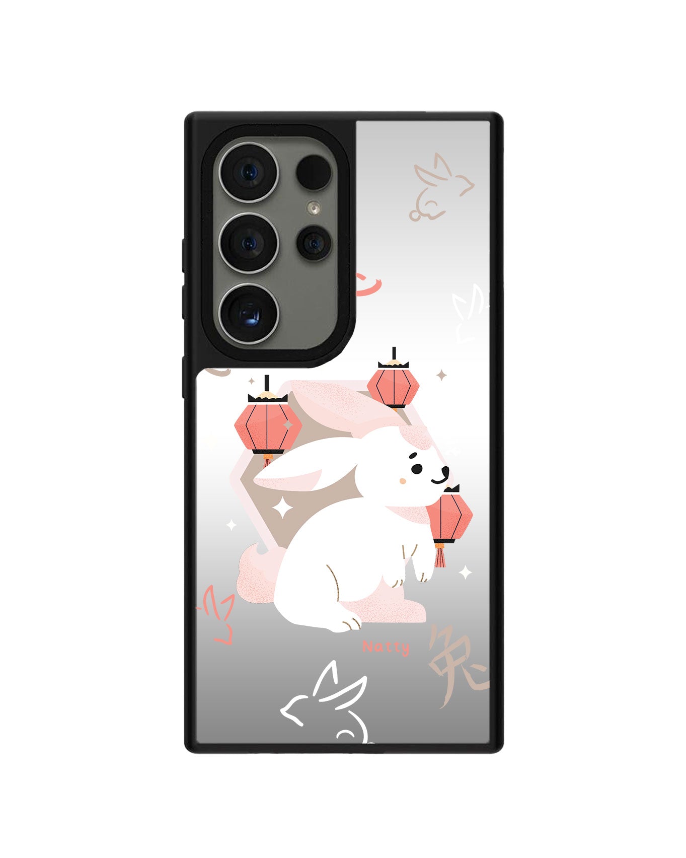 Android Mirror Grip Case - Rabbit (Chinese Zodiac / Shio)