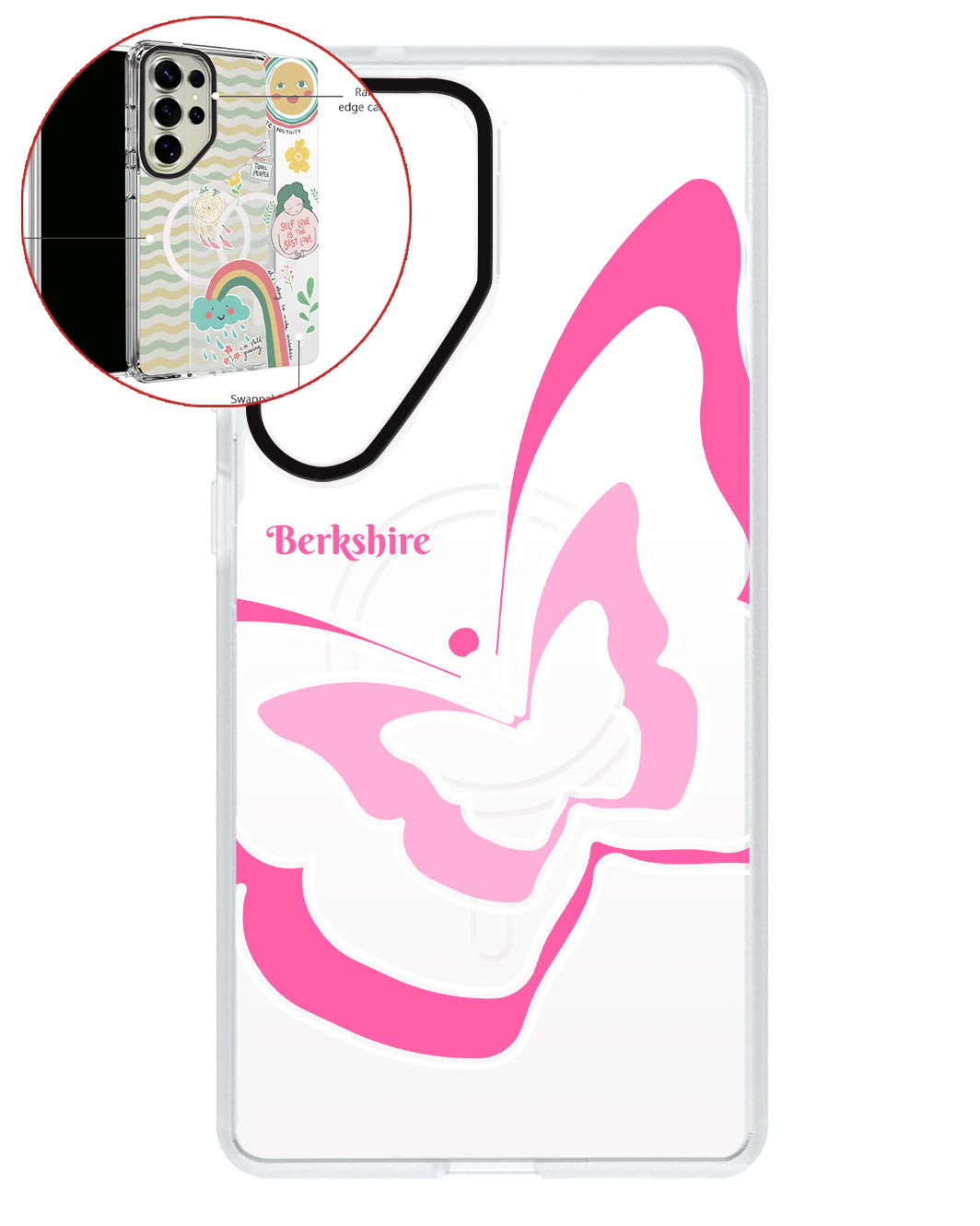 Magsafe Swappable Plate - Butterfly Mirror 1.0
