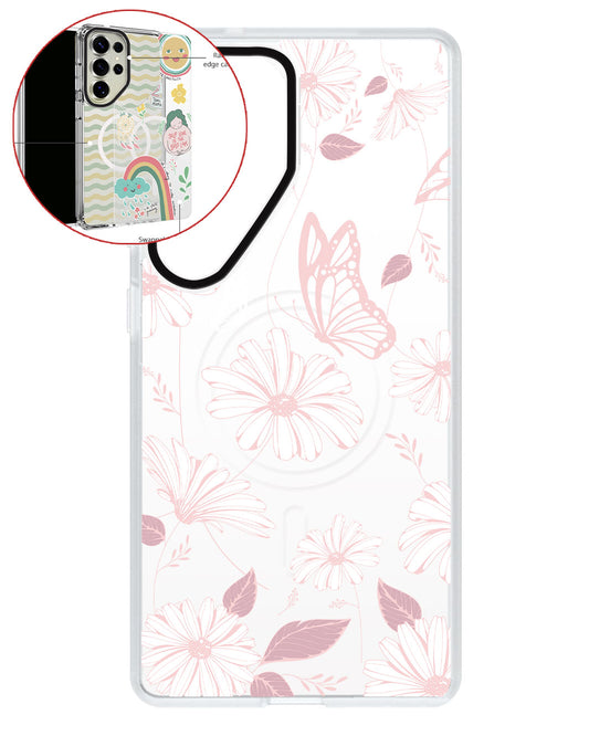 Magsafe Swappable Plate - Butterfly & Daisy