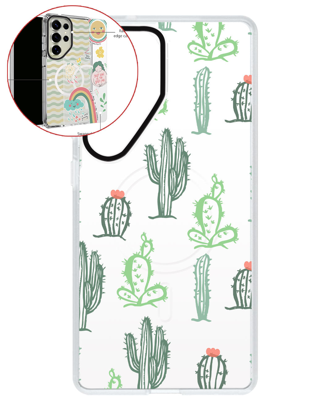 Magsafe Swappable Plate - Cactus 1.0